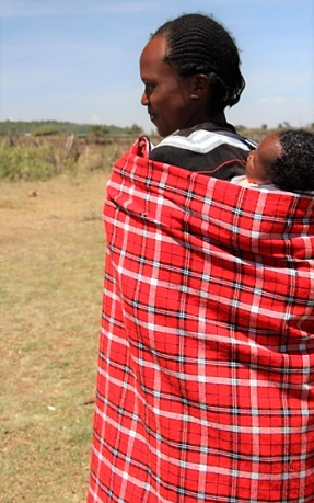 Woman Child in Lewa