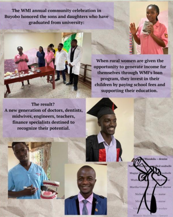 WMI Borrowers' Children Graduate