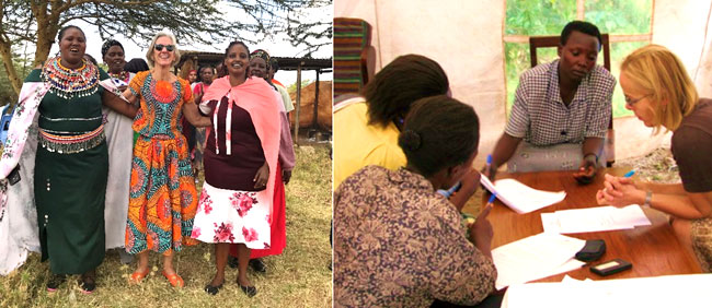 WMI Board Members and Advisory Board members visit the loan hubs at regular intervals